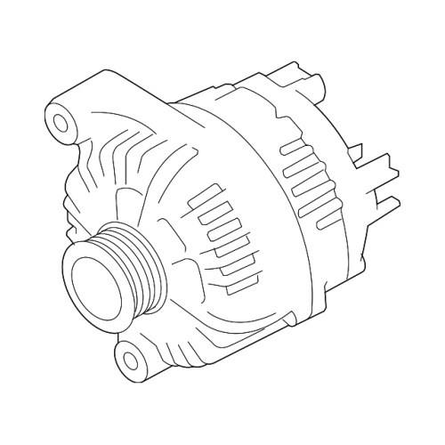 Alternator - BMW 135i 335i 535i xDrive 2009-2010 L6 3.0L - 180 Amp