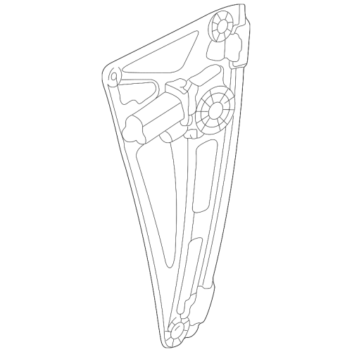 Window Reg. Rear Bmw E38/Rh