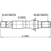 axle half shaft right 34x504x26