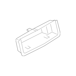 BMW 51167154483 Genuine Storing Partition, Rear, Bottom
