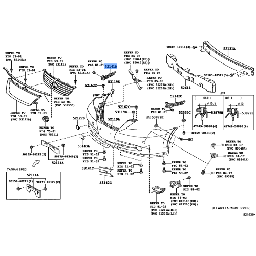 Bracket(L),F. Bumper