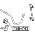 rear stabilizer bar bush d15