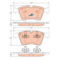 Pad Sub Set,Rr Calip