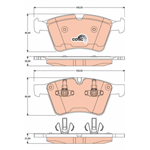 Brake Pad-W164