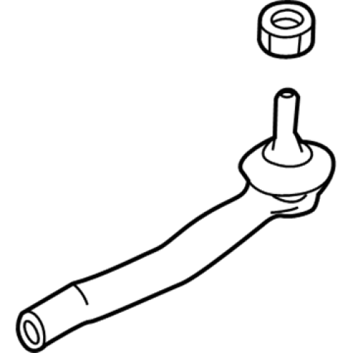 Genuine OEM Nissan Rogue Driver Left Outer Tie Rod 2014-2023