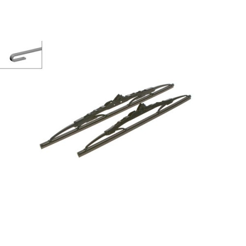 BOSCH Front Windshield Wiper Blade Set 3397001472 Porsche 911