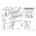 Toyota Crankshaft Bearing Set #1