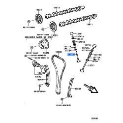 Toyota Exhaust Valve 13715-22050