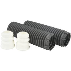 Boot with jounce bumper front shock absorber kit