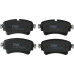 Brake Pad Set Rear/Audi A4/A5
