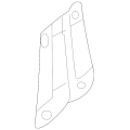 Nissan Maxima Fender Bracket 2012-2014 - Right Side 63160-ZY70A