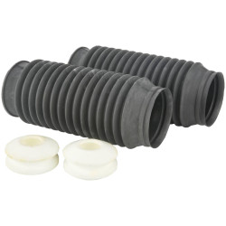 Boot with jounce bumper front shock absorber kit