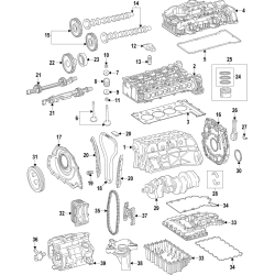 Rocker Arm - Mercedes-Benz OM654 1.6 2.0 Diesel Engine A6540506601