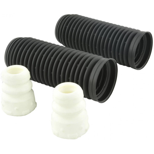 Boot with jounce bumper front shock absorber kit