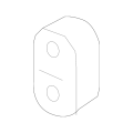 Bracket Rear Finishe