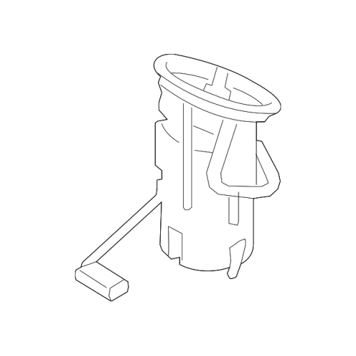URO PARTS Fuel Pump Module Assembly 16117314804 BMW X3