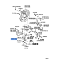 Genuine TOYOTA Land Cruiser LX450 LX470 Left Parking Brake Shoe 46580-60050