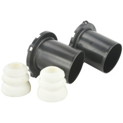 Boot with jounce bumper front shock absorber kit