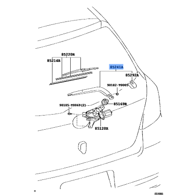 Arm Rr Wiper