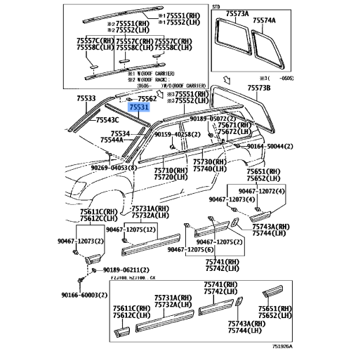 Run Channel(L) Glass