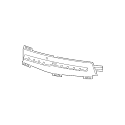 BMW 5 Series G30 Front Bumper Inner Grill Fog Light Cover Left
