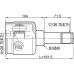 inner cv joint left 26x40x36