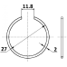 retaining ring 27x2