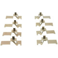 Disc brake clip set