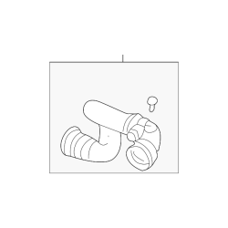 Radiator Hose Bmw M54/E53 X5/6Cyl