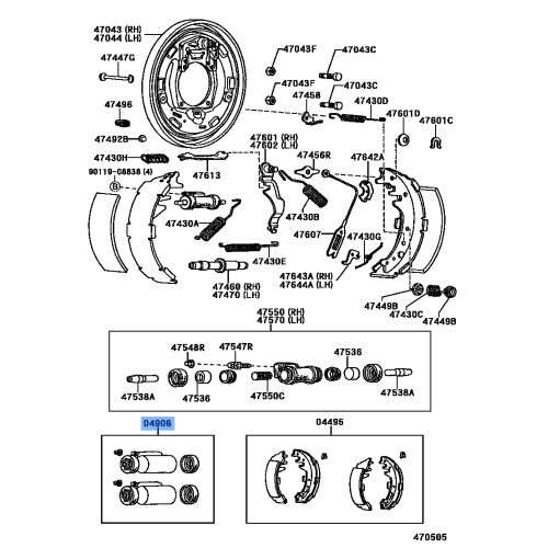 Kit Wheel Cylinder