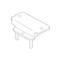 Nissan Insulator-Engine Mounting, Rear 11320-1LA1A