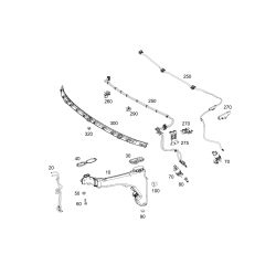 Genuine Mercedes-Benz Centrifugal Washer Pump 0998660100