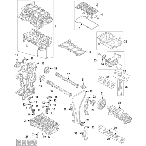 Metal Set,Main Brg.