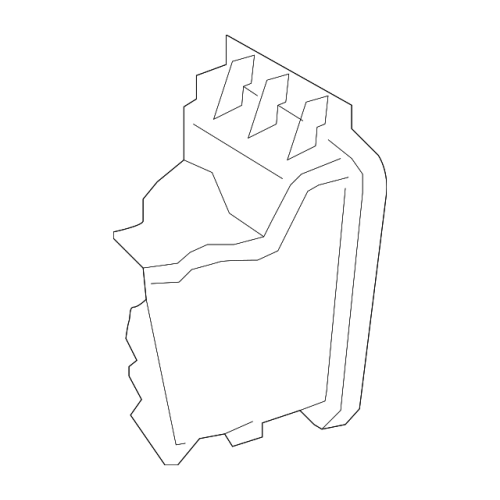 BMW 3 Series F30 Right Exterior Radiator Air Duct M Race
