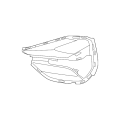 Garnish(L),Rear Door
