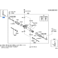 TOYOTA 45046-09281 Tie Rod End Sub-Assembly