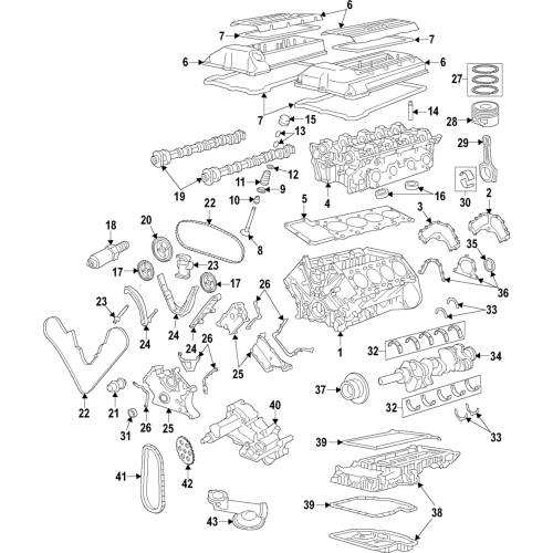 Guide Timing Chain Bmw E38,E39,X5