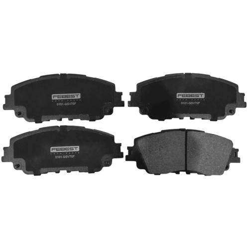 pad kit, disc brake, front (with anti squeal shim)