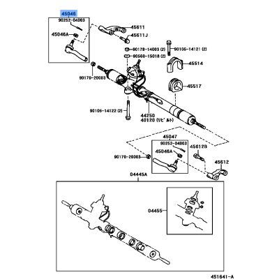 End, Tie Rod