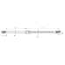 trunk gas strut l420/450n