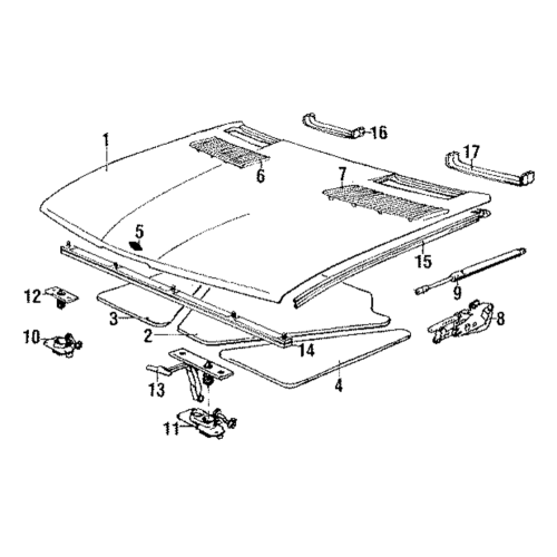 Clip,Roof Mould