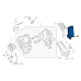 GENERAL MOTORS 84689023 Auxiliary Air Conditioning Evaporator