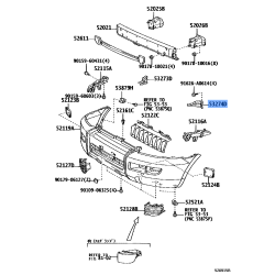 Bracket(L) F  Bumper