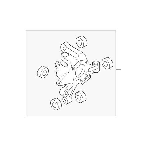 Housing Assy-Rear Axle,Lh