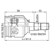 inner cv joint 22x34x23
