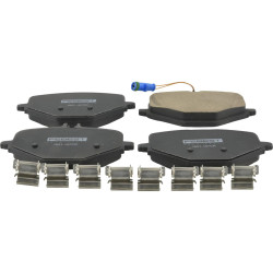 pad kit, disc brake, rear (ceramic) ceramic