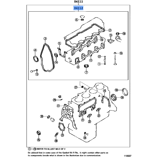 Half Gasket Kit