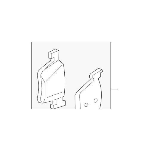 Genuine BMW Brake Pad Front Set for BMW F20, F30, X3 F25