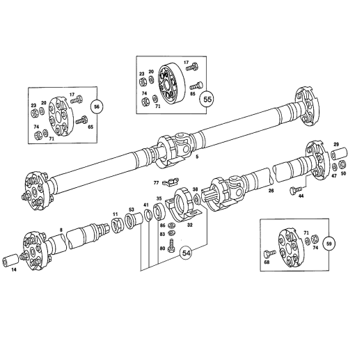 Mount Dshaft Hanger V