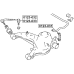 rear left stabilizer link / sway bar link